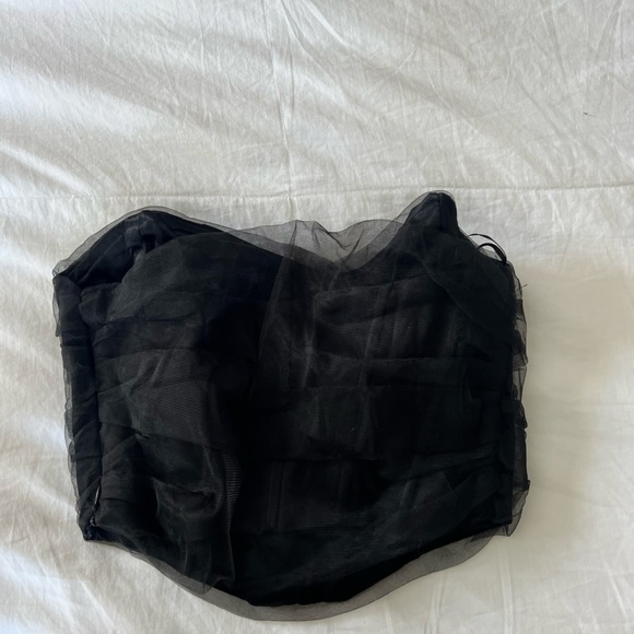 Zara women’s corset style tube top - Picture 2 of 4